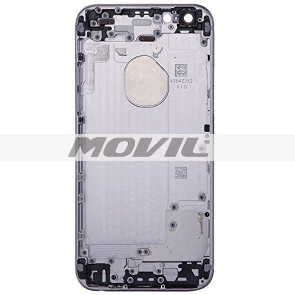 Back Cover Mobile Phone Housing Cell Phone Replacements for iPhone 6 4.7 inch - Gray with Gray Strap